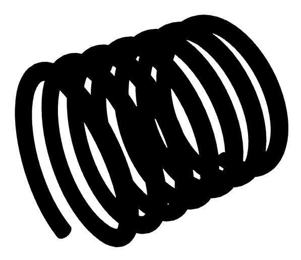 シルエット　コイル